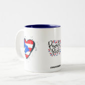 プエルトリコパケートゥロセパス ツートーンマグカップ (正面左)