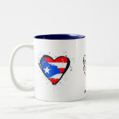 プエルトリコパケートゥロセパス ツートーンマグカップ (左)