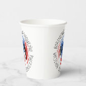 プエルトリコパトリオティックデプラセップ 紙コップ (右)