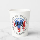 プエルトリコパトリオティックデプラセップ 紙コップ (正面)