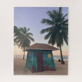 プエルトリコビーチサンフアン島サンセットフォト ジグソーパズル