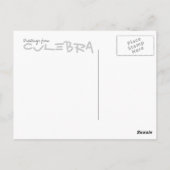 プエルトリコビーチタンク ポストカード (裏面)