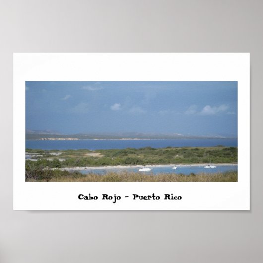 プエルトリコビーチ ポスター (正面)