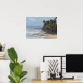 プエルトリコビーチ ポスター (ホームオフィス)