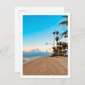 プエルトリコビーチ ポストカード (正面/裏面)