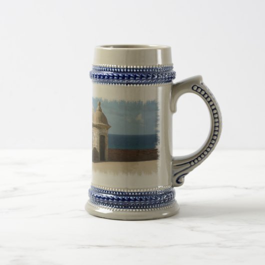 プエルトリコビールステイン ビールジョッキ (右)