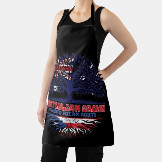 プエルトリコプエルトリカオーストラリアツリー エプロン (インサイチュ)