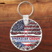 プエルトリコプエルトリカUSアメリカ統一された合衆国 キーホルダー (正面)