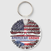 プエルトリコプエルトリカUSアメリカ統一された合衆国 キーホルダー (裏面)