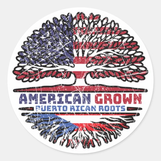 プエルトリコプエルトリカUSアメリカ統一された合衆国 ラウンドシール (正面)