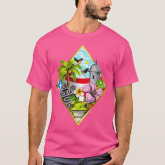 プエルトリコボリキュアコキフロッグタイノサンプエルトリ Tシャツ