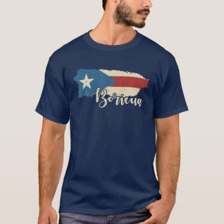 プエルトリコボリグアヴィンテージプエルト県国旗Prid Tシャツ