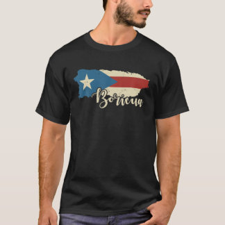 プエルトリコボリグアヴィンテージプエルト県国旗Prid Tシャツ