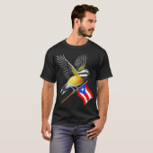 プエルトリコメジロシズカ Tシャツ (正面フル)