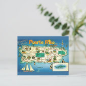 プエルトリコヴィエケス諸島はがき ポストカード (スタンド正面)