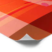 プエルトリコヴィンテージフラワートラベルポスター ポスター (角)