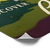 プエルトリコヴィンテージ旅行ポスターアートプリント ポスター (角)