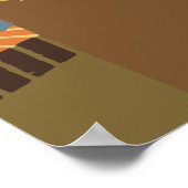 プエルトリコヴィンテージ旅行ポスター ポスター (角)