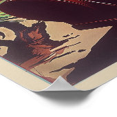 プエルトリコヴィンテージ旅行ポスター ポスター (角)