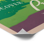 プエルトリコヴィンテージ旅行ポスター ポスター (角)