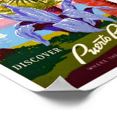 プエルトリコヴィンテージ ポスター (角)