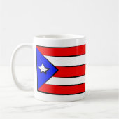 プエルトリコ人を話す方法 コーヒーマグカップ (左)