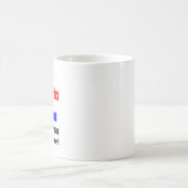 プエルトリコ人 コーヒーマグカップ (中央)
