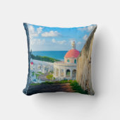 プエルトリコ写真 クッション (正面)