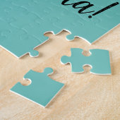 プエルトリコ国旗とフロールデマガboricua ジグソーパズル (側面)