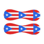 プエルトリコ国旗を掲げた愛国野球 野球ボール (パネル)