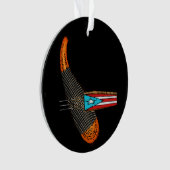 プエルトリコ国旗グイロ オーナメント (正面)