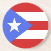 プエルトリコ国旗 コースター (正面)