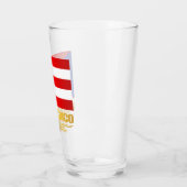 プエルトリコ国旗 タンブラーグラス (左)