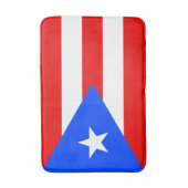 プエルトリコ国旗 バスマット (正面縦)