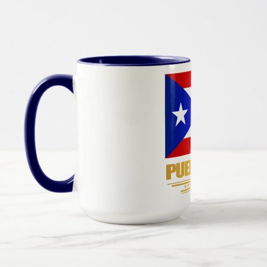 プエルトリコ国旗 マグカップ (左)
