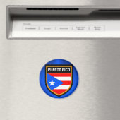 プエルトリコ国旗 マグネット (インサイチュ (食洗機))