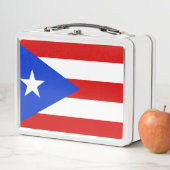 プエルトリコ国旗 メタルランチボックス (インサイチュ)