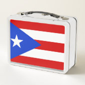 プエルトリコ国旗 メタルランチボックス (裏面)