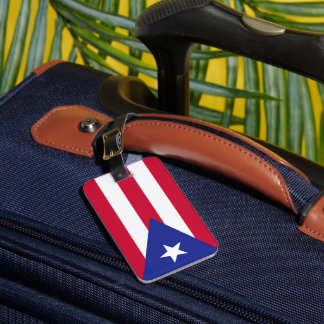 プエルトリコ国旗 ラゲッジタグ