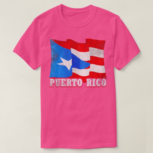 プエルトリコ国旗 Tシャツ (デザイン正面)