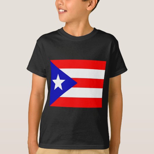 プエルトリコ国旗 Tシャツ (正面)