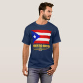 プエルトリコ国旗 Tシャツ (正面フル)