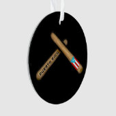 プエルトリコ国旗I Palitos オーナメント (正面)