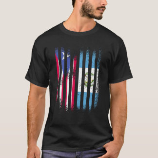 プエルトリコ国旗Str Tシャツ