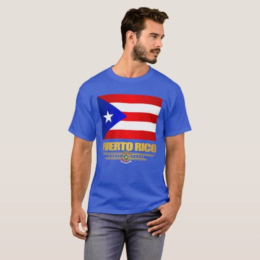 プエルトリコ国旗Tシャツ Tシャツ (正面フル)