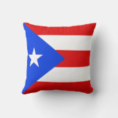 プエルトリコ国旗x旗まくら クッション (裏面)