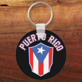プエルトリコ大はっきりしたき キーホルダー (正面)