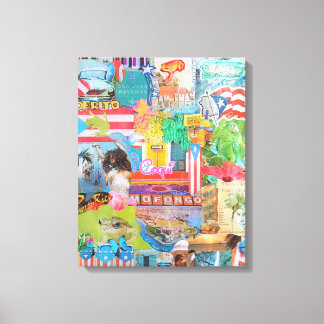 プエルトリコ愛 キャンバスプリント