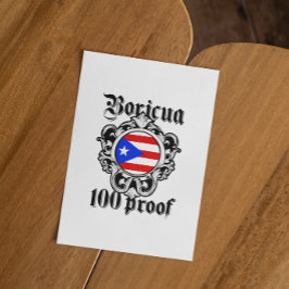 プエルトリコ折り葉書 ポストカード