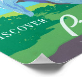 プエルトリコ未編集ヴィンテージ写真オールド・エステティック ポスター (角)